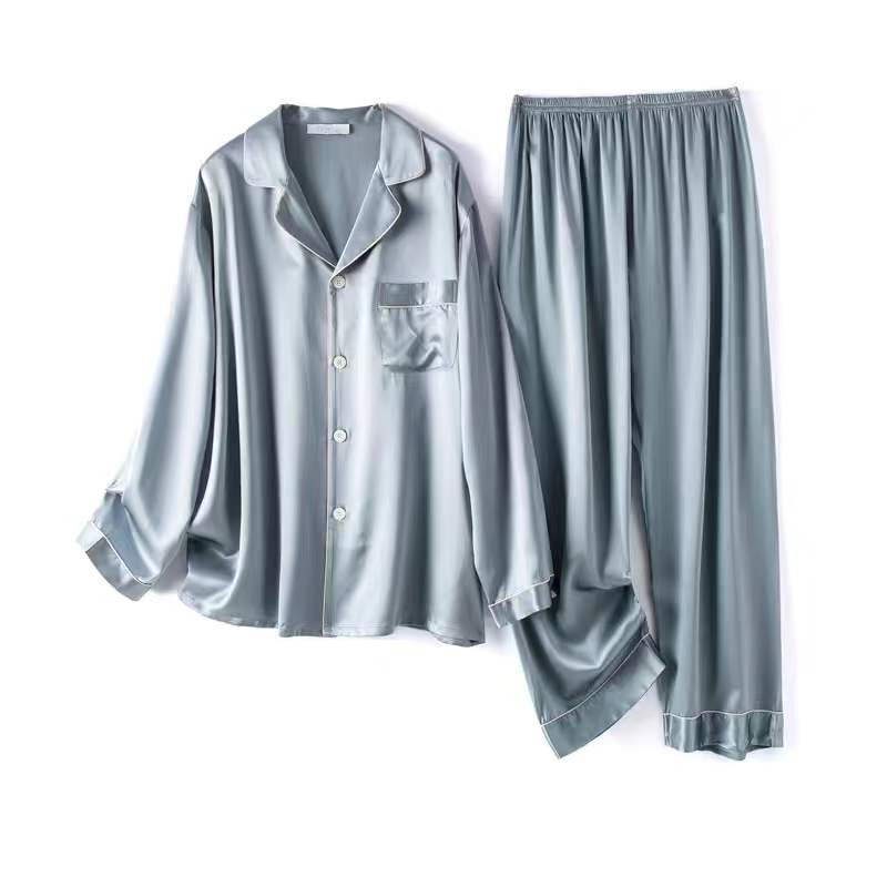 Nov dizajn Elegantna ženska pižama 100 Mulberry Silk