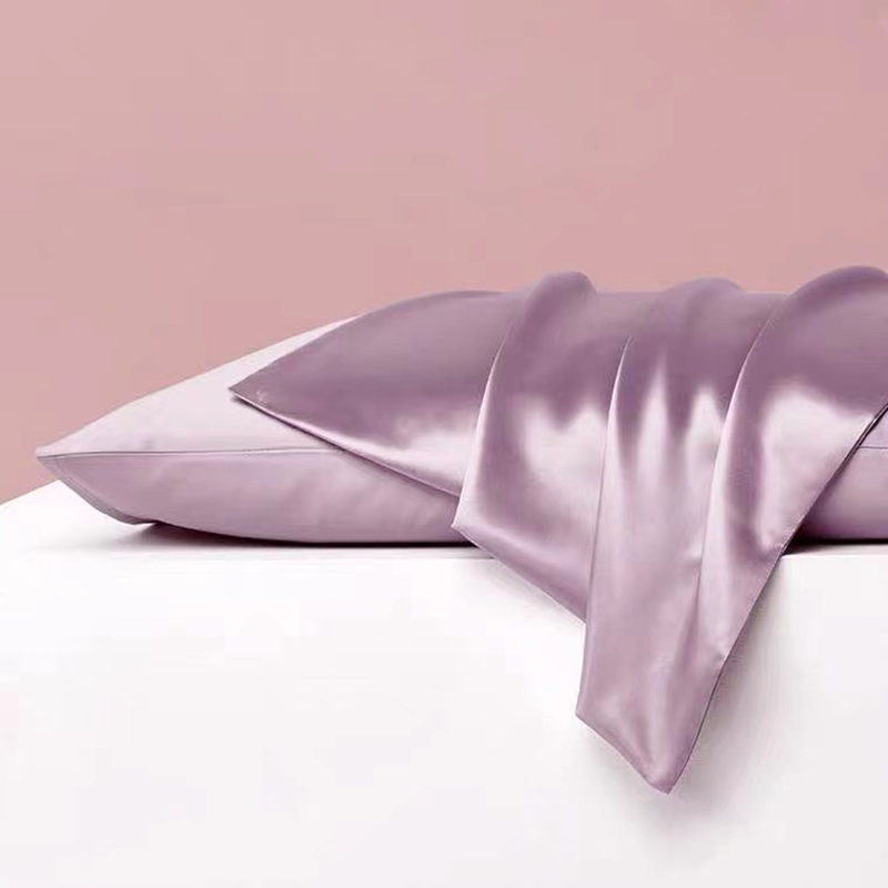 Purple hot sale top quality silk mulberry pillowcases