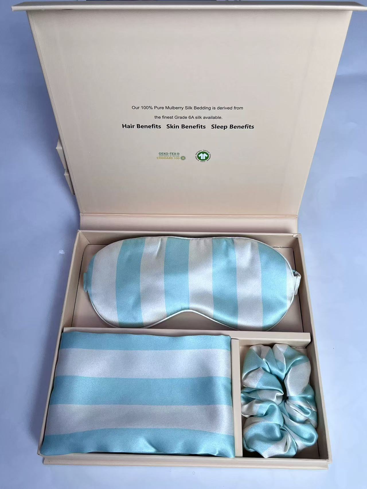 MÁSCARA DE DORMIR DE SEDA